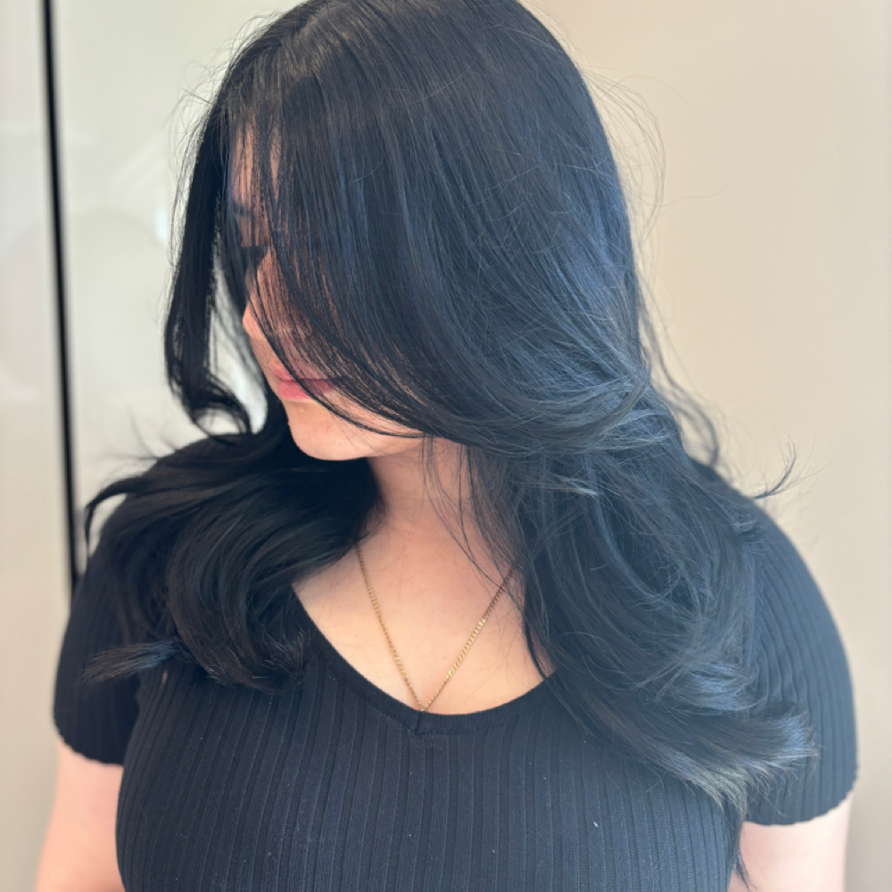 Blowout at Meza Beauty in Mundelein, IL
