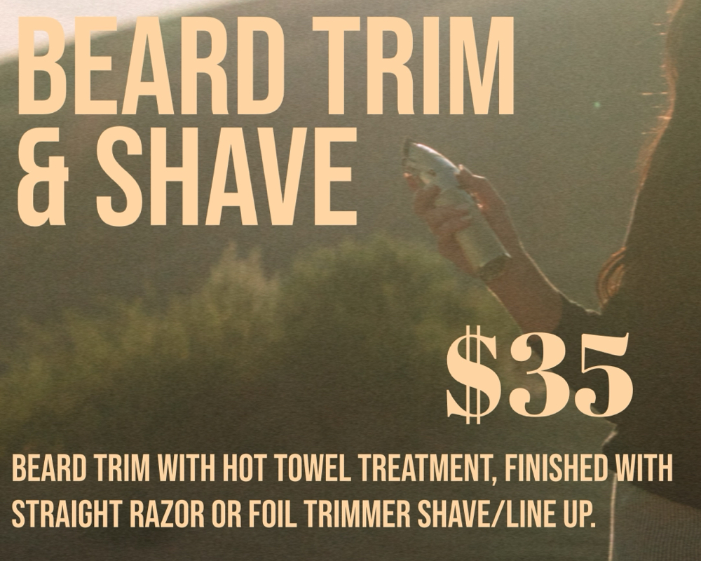 Beard Trim and Shave at Coral Cuts in American fork, UT