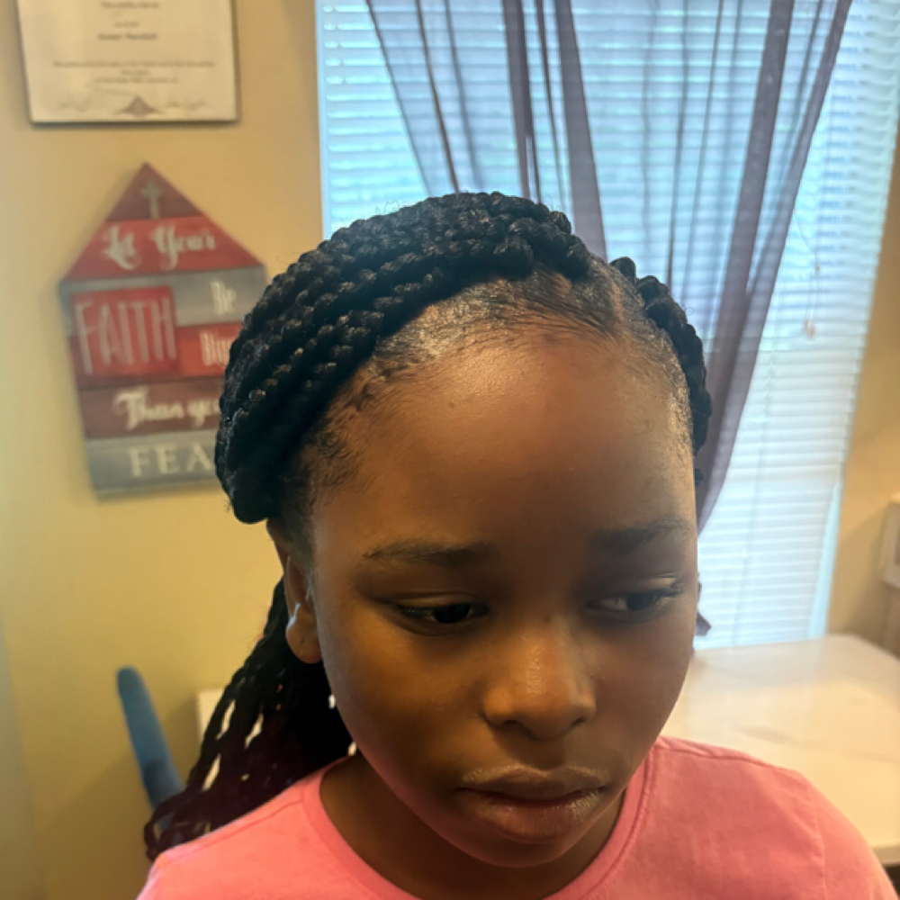 Kids box Braids at Jasmine Matthews in Carrollton, AL