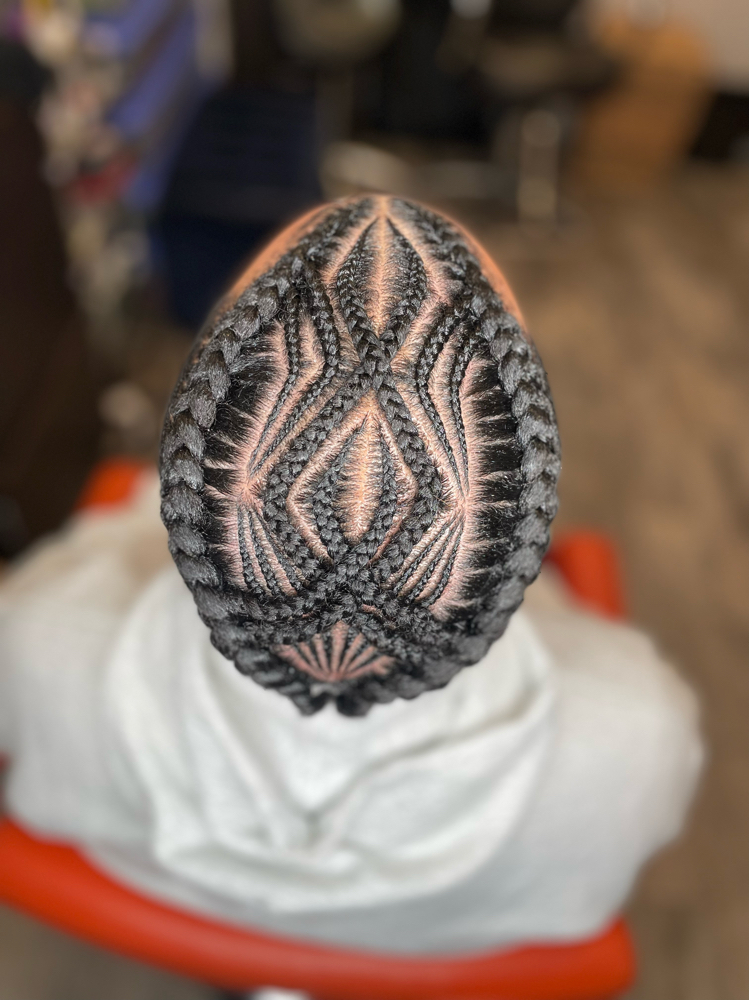 Men's Freestyle Cornrows