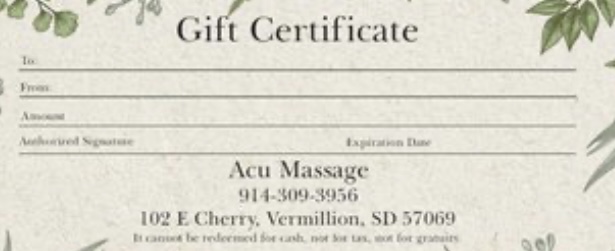 Gift Certificate