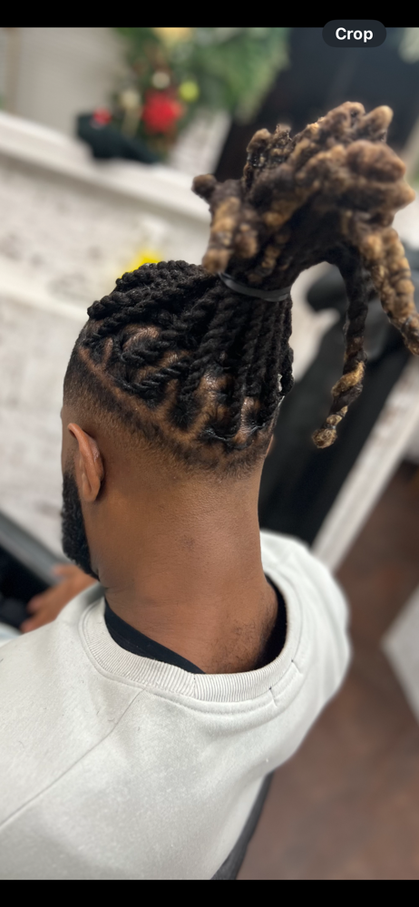 Adult Partial Retwist And Cut Combo