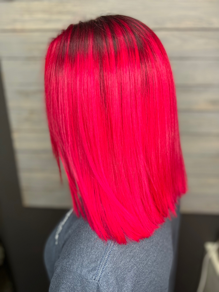 Balayage Vivid Color