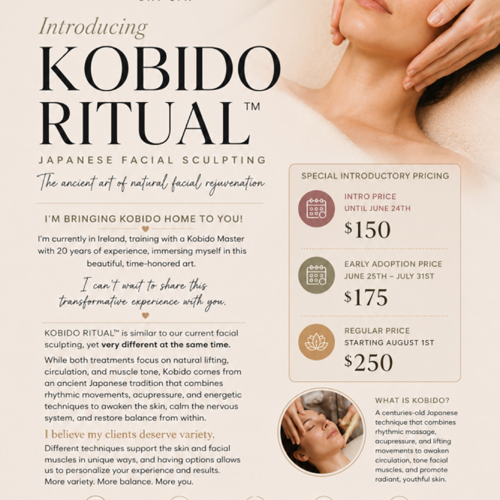 Kobido Ritual at Hamilton Day Spa in Richland, WA