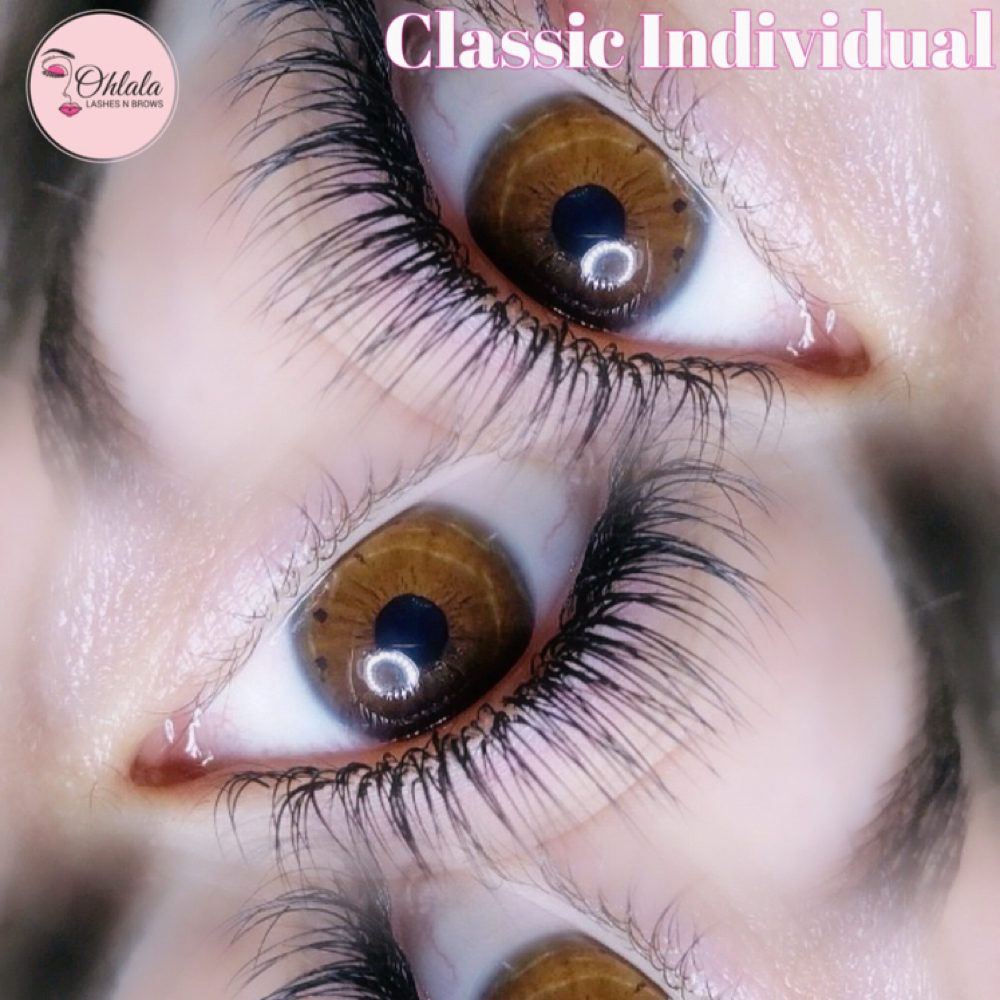 π CLASSIC SET at Ohlala Lashes & Brows in Houston, TX