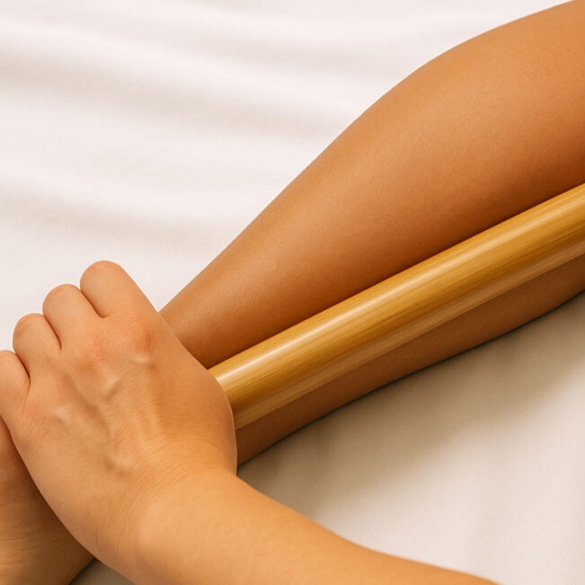 90 Min. Warm C B D Bamboo Massage at Jeanine's Therapeutic Massage in Seaford, DE
