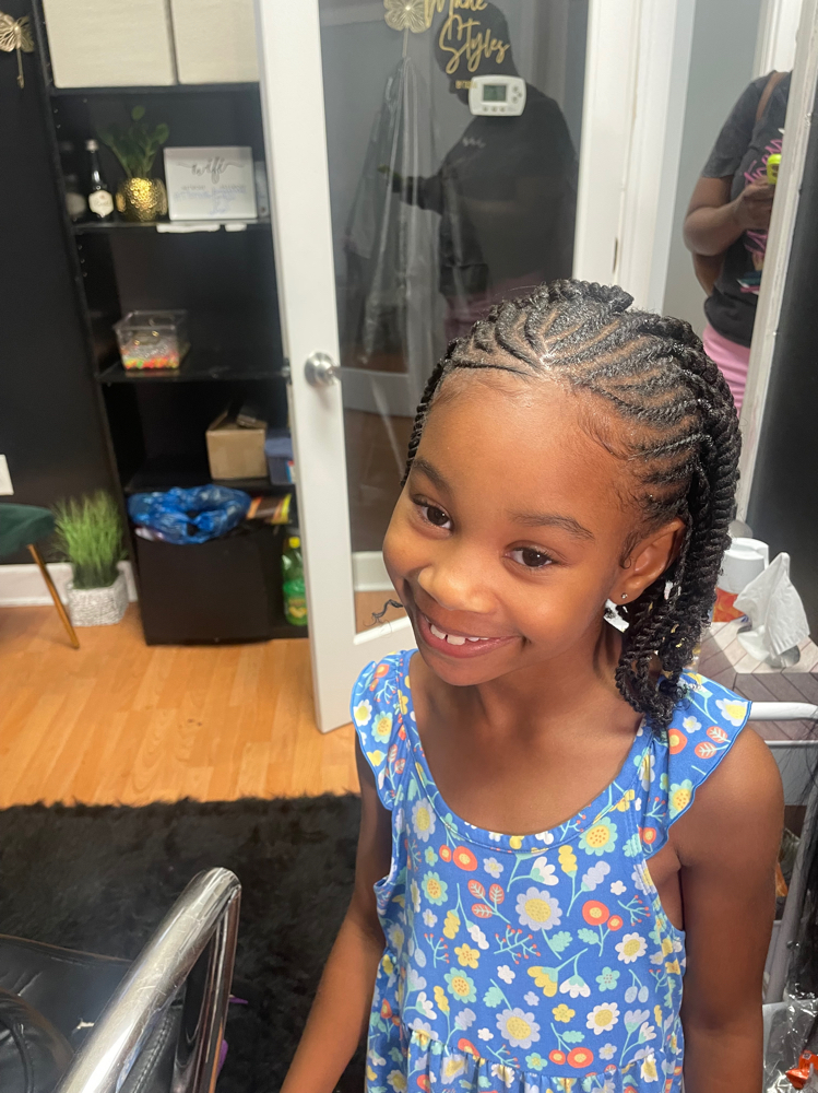 Kid Natural 2-strand Twist