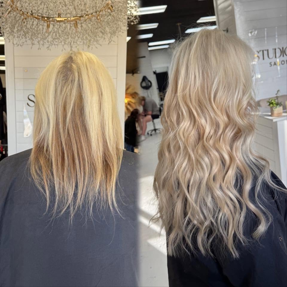 Hand Tied Weft Consultation at Studio A Salon in Slidell, LA
