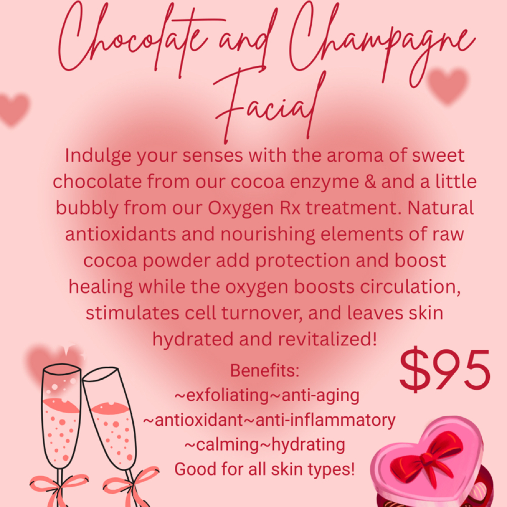 Chocolate and Champagne Facial