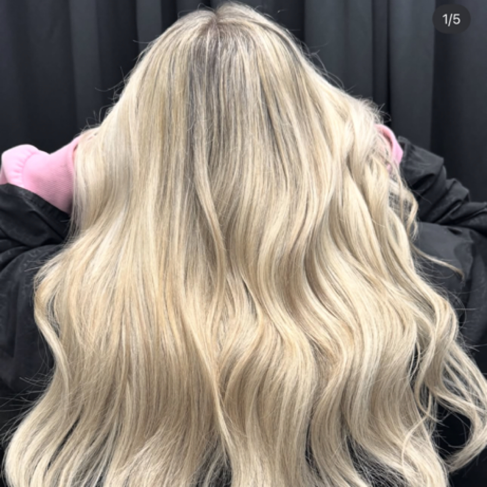 Custom Full Highlight + Glaze at Zenx Beauty in Schaumburg, IL