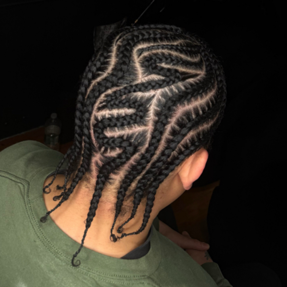Freestyle Stitch Braids at Soul Plex Gallery in Brooklyn, NY