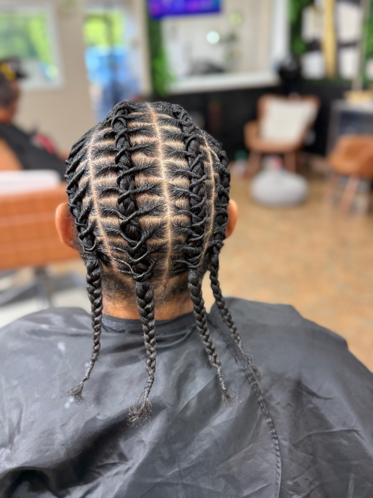 Men/Boys Invisible Loc Barrels at ROYALTY HAIR LOUNGE in Tulsa, OK