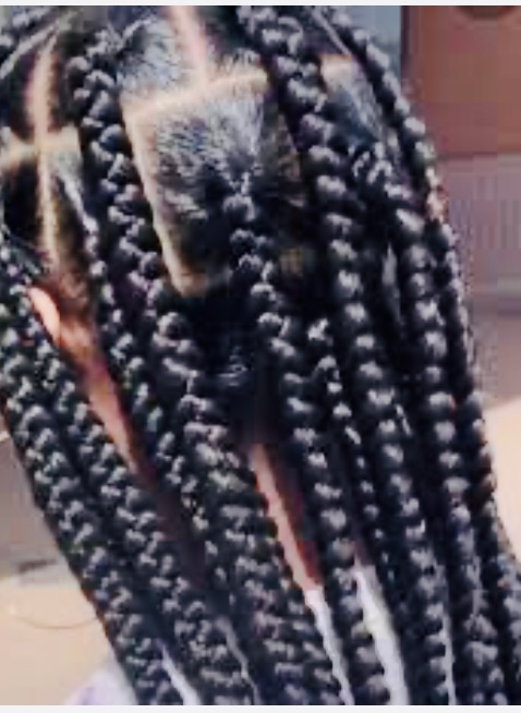 Box Braids Large(12 and Under)