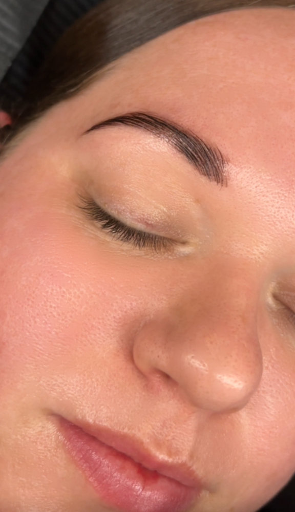 Brow Lamination, Wax & Stain