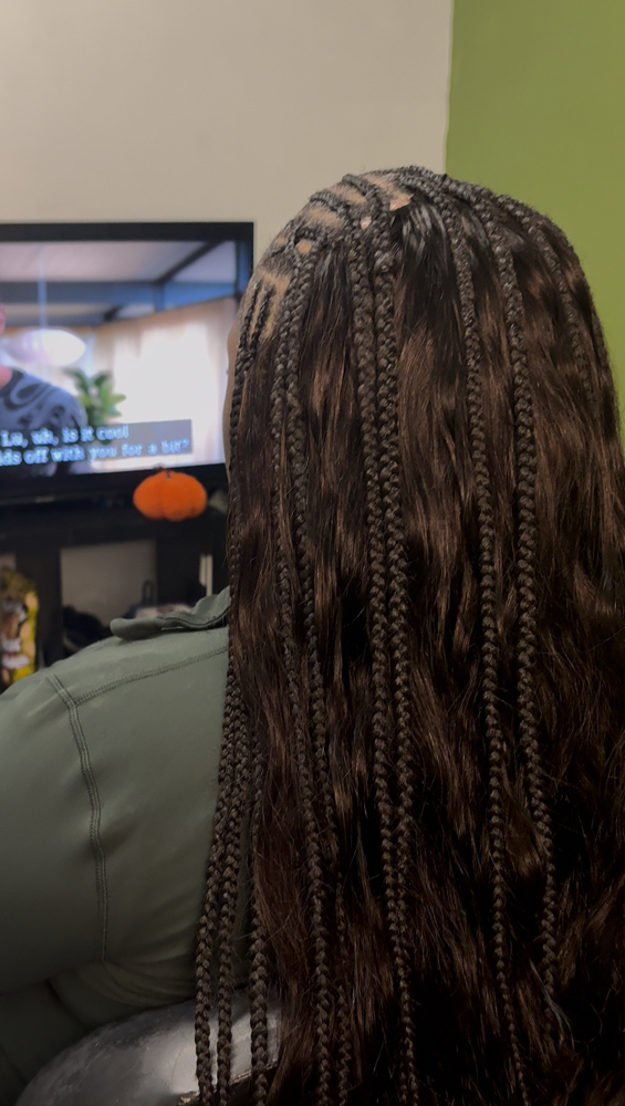 Half Braids/Half Sew In at Crowned Conversations in Mt Holly, NJ
