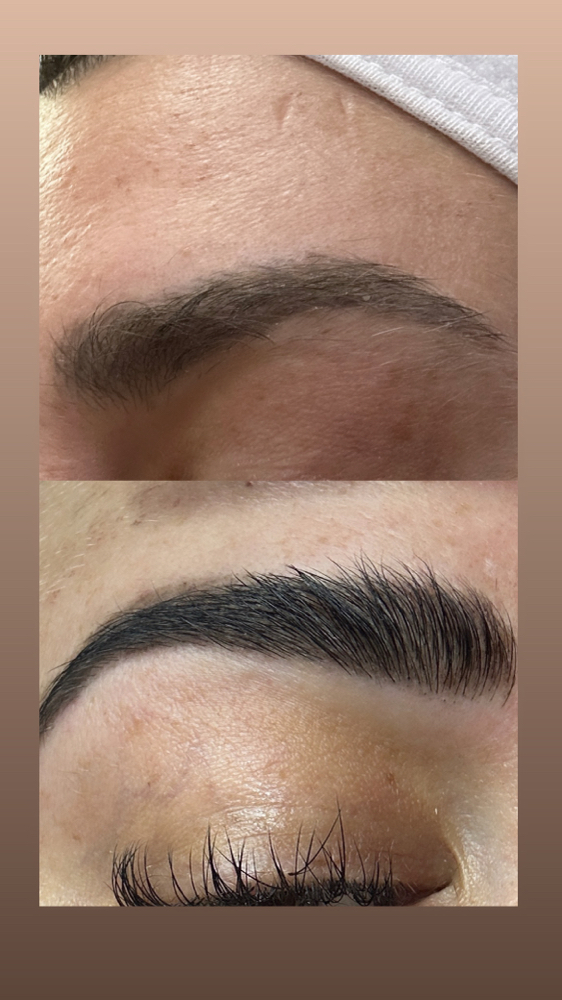 BROW WAX + FILL IN ( included)