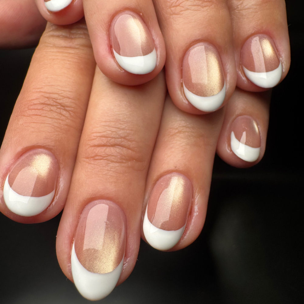 French/Airbrush Single Color at Ring.Nailedit in Denver, CO