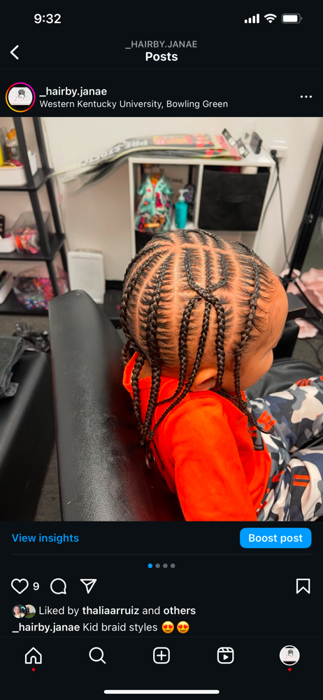 Baby Braid Styles 3 & Under