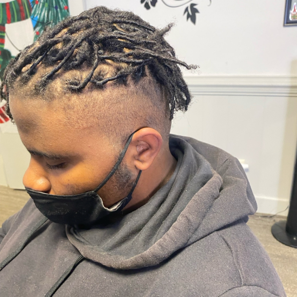 Loc Retwist (half Head) at TheHouseofKe in Rocky Mount, NC