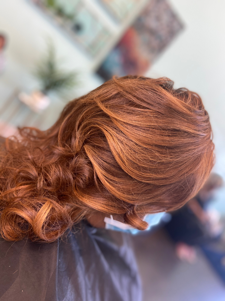 Full Coverage Color & Silk Press