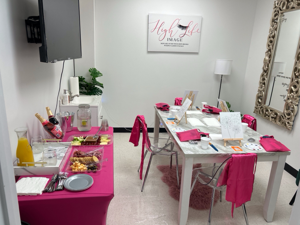 V.I.P Kids Spa Party (Includes Canvas Painting)