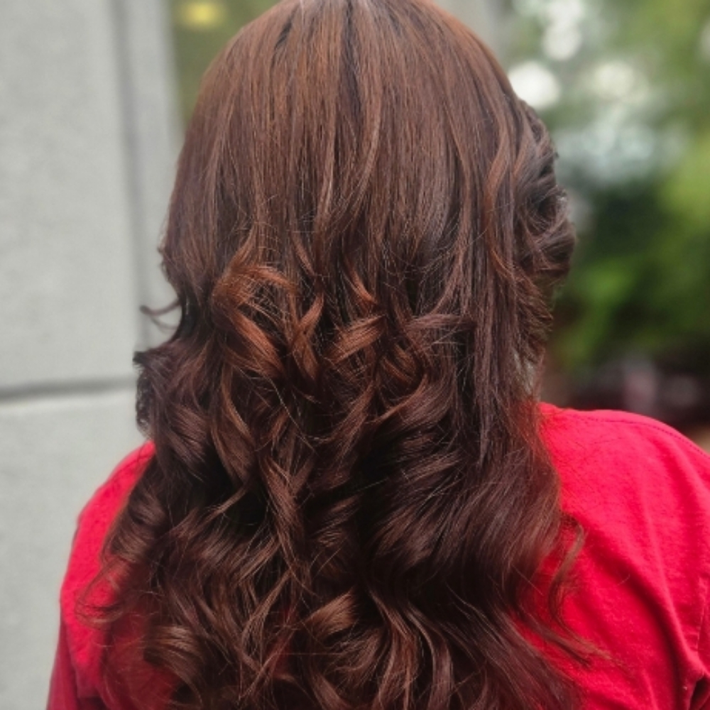 Christine Long Hair at Salon 129 | The Crown Lounge in Sherrill, NY