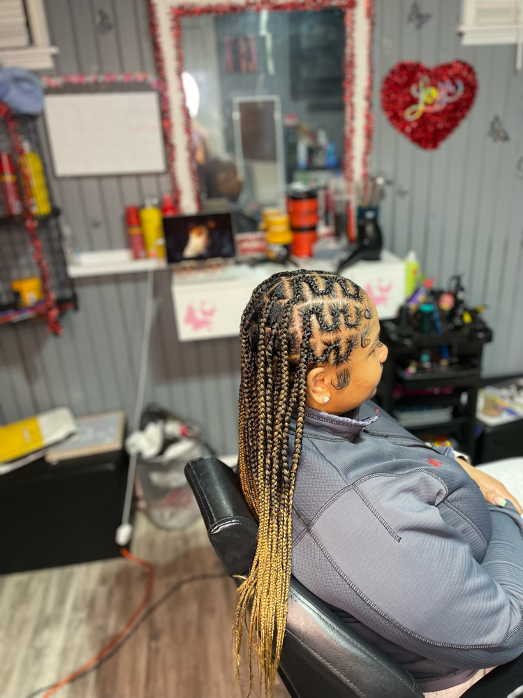 Fulani Box Braids (medium Boxes)