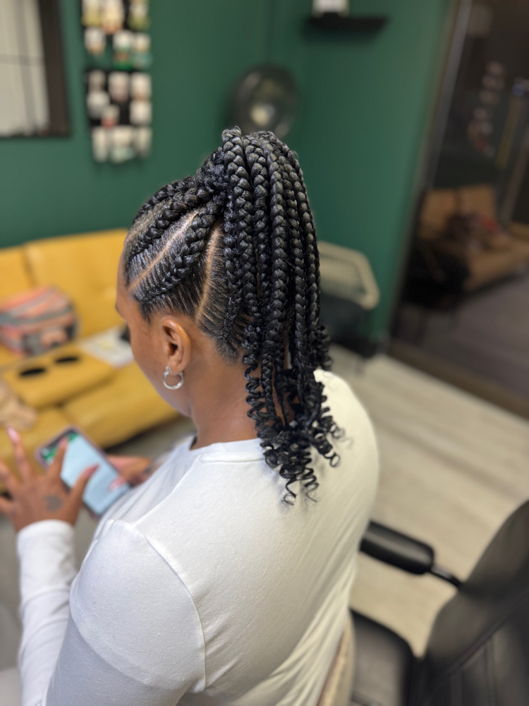 Feed In Braided Ponytail Services