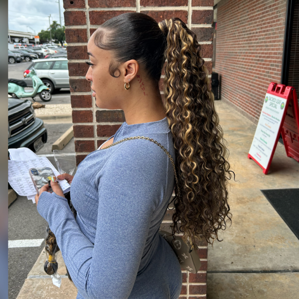Sleek Ponytail at BeautyByTee in Austin, TX