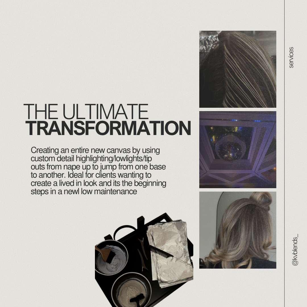 Ultimate Transformation at KVBLENDS | RUMOURED in Frisco, TX