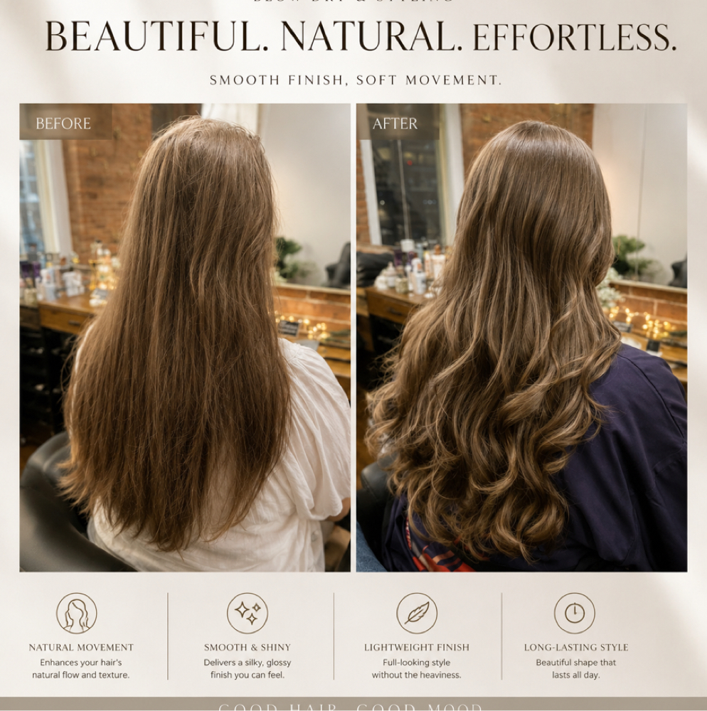 Blow Dry (add-on servise) at Maison Beauty NYC in Newyork, NY
