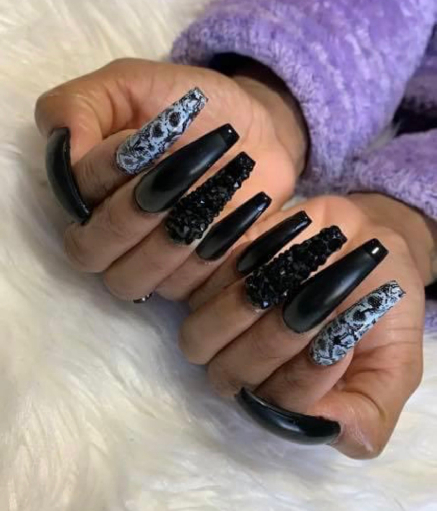 Full Bling On Long Or XL