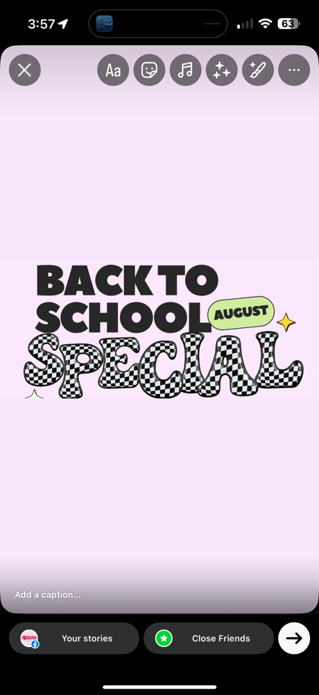 Back To School Special (August)