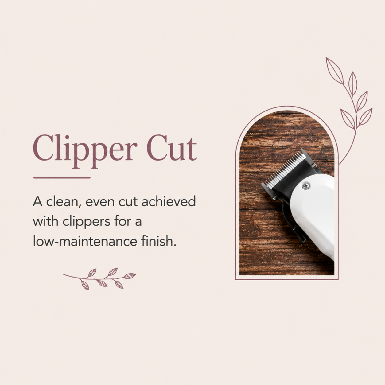 Clipper cut at Hair by Jenifer M in San Marcos, TX
