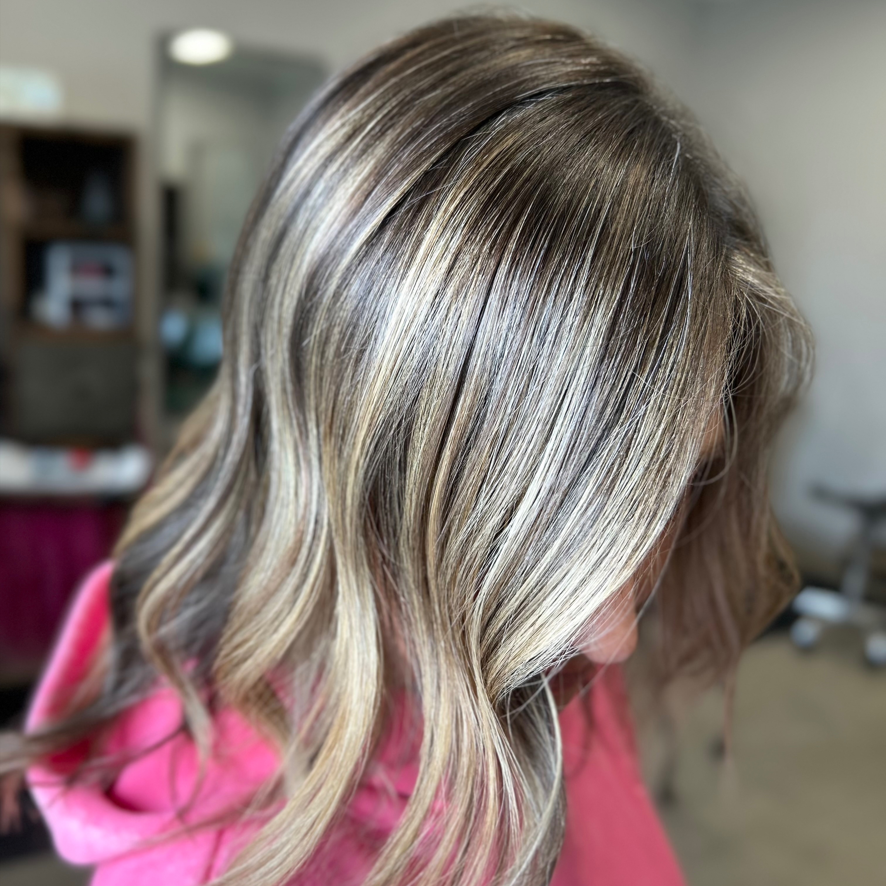 The Partial Blonde β¨ at The Hair Lounge in hurst, TX