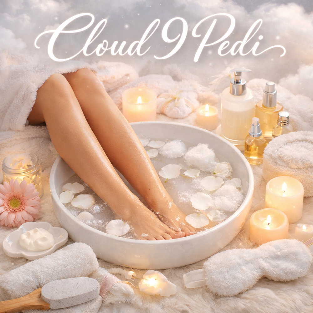 Cloud 9 Pedi at DoneBycami Nail Studio in Royal Palm Beach, FL