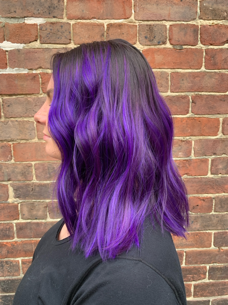 Fantasy Color at Caitlin Winchester Ivy Social Salon in Jackson, OH