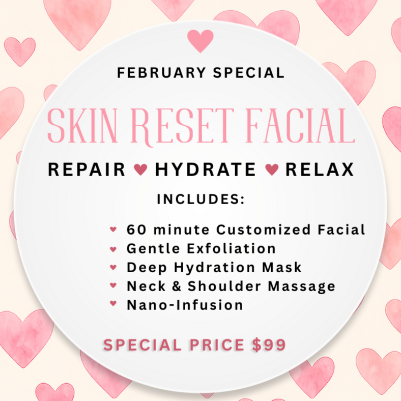 February Special-Skin Reset Facial at Skin Renewed Esthetics in Mandeville, LA