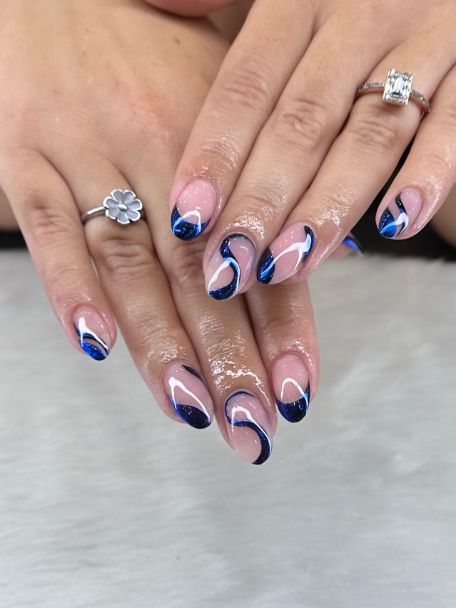 Simple Design at Beautique Nail in Gilbert, AZ
