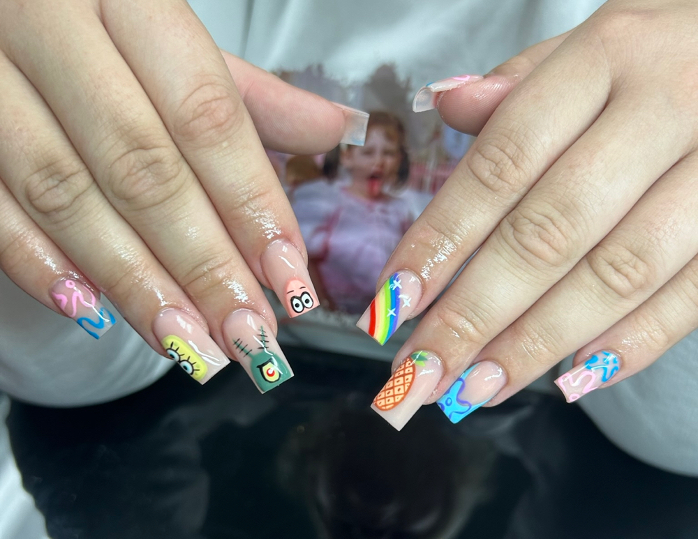 NAIL ART- FULL GLAM (10 Fingers)