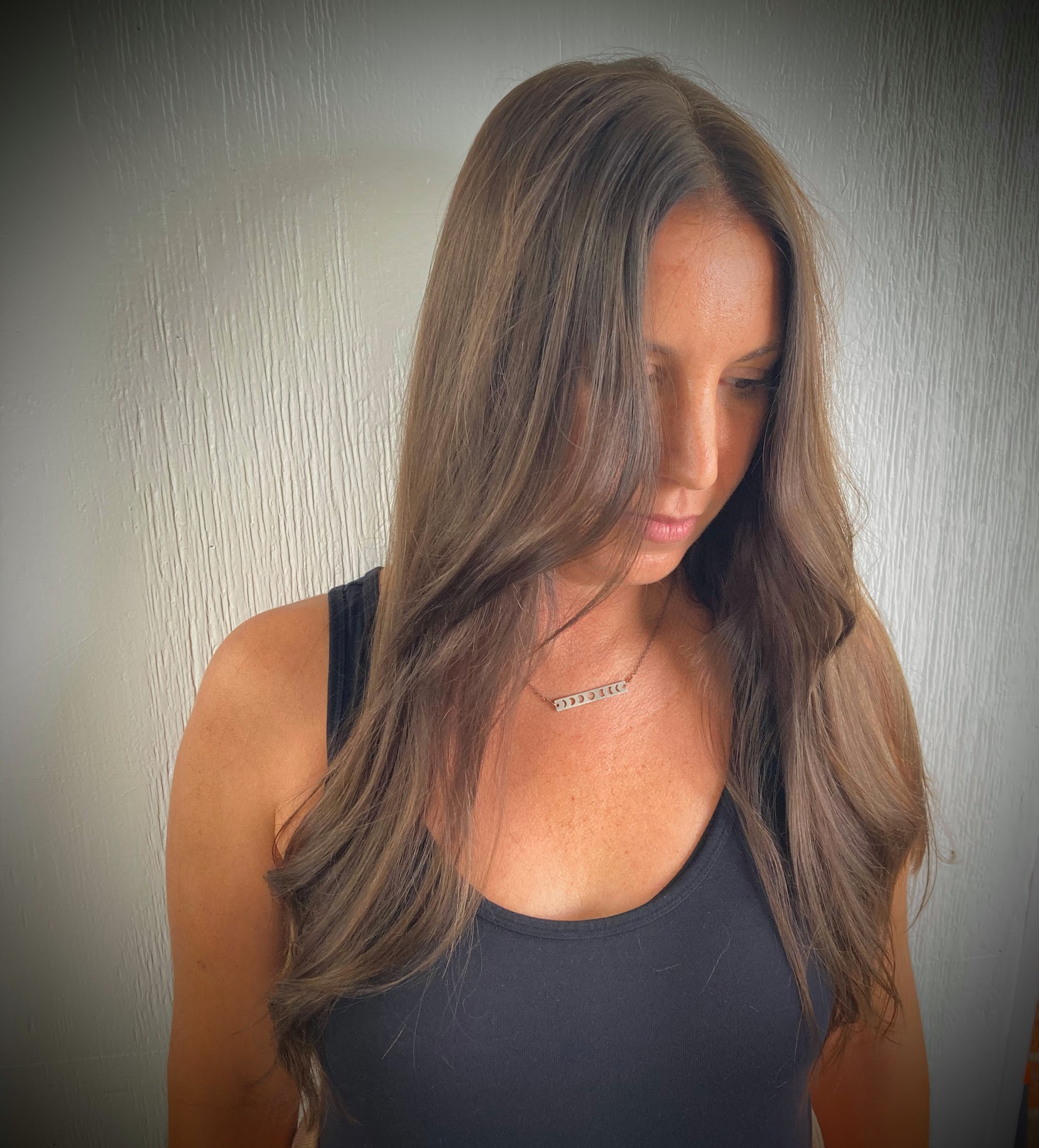 Hair glossing treatment