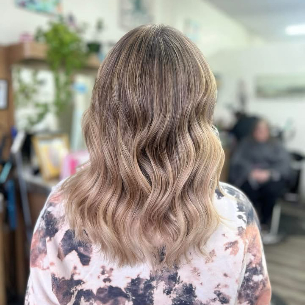 Balayage Highlights at Meagan  Arvin HMUA in Irvine, KY