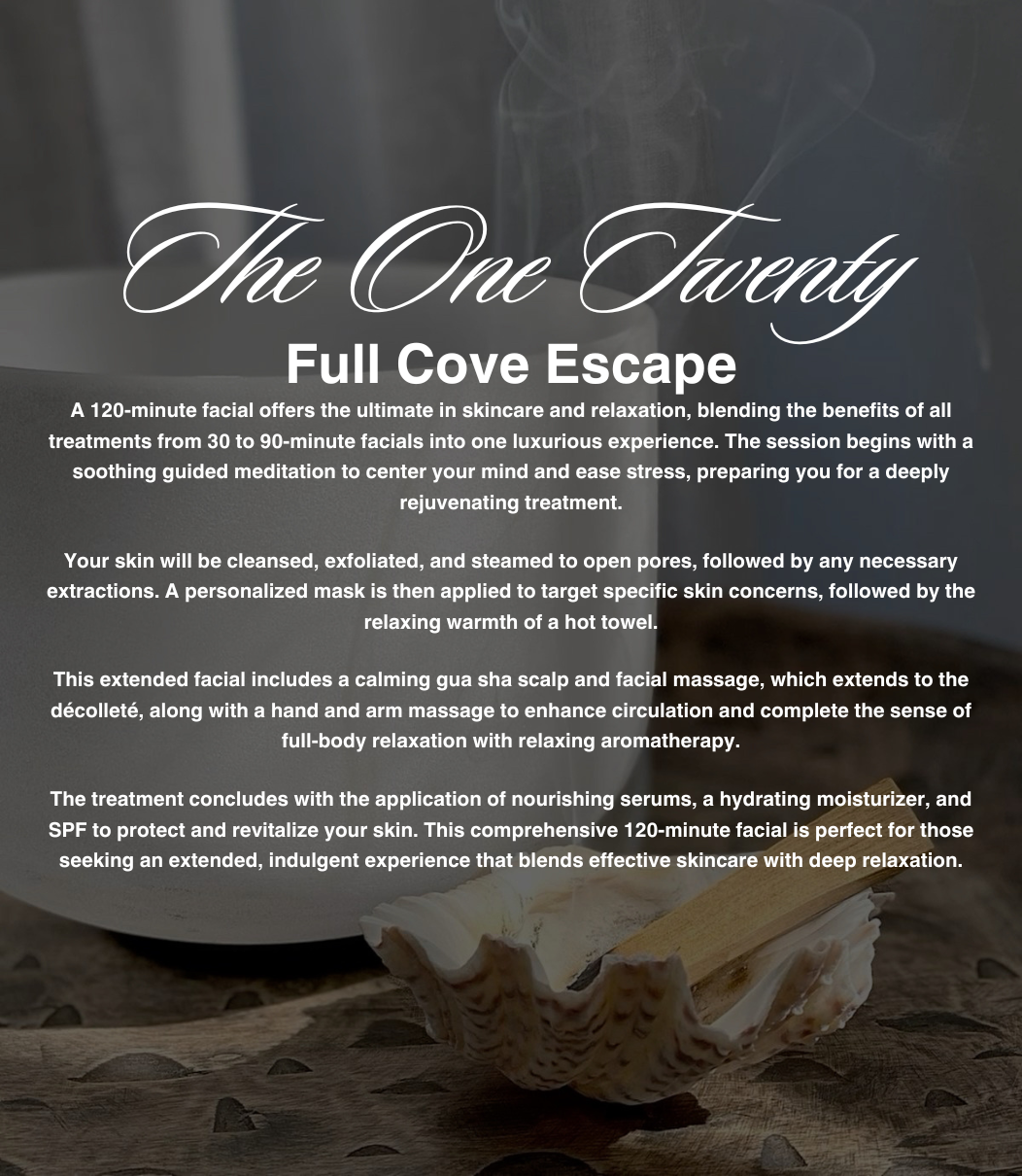 The One Twenty • Full Cove Escape