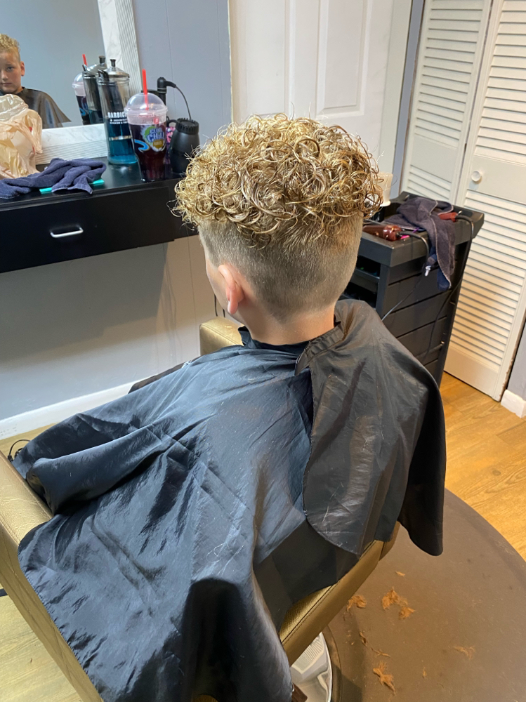 Boy Perms at Tammy Killen @ BronzeBabe in Chapmanville, WV