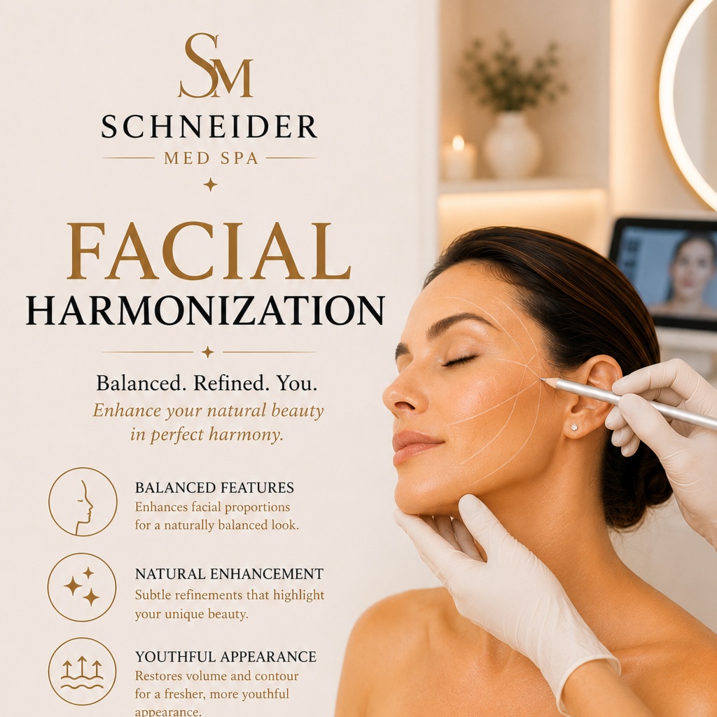 Facial Hamonization at Schneider Med Spa in Ocoee, FL