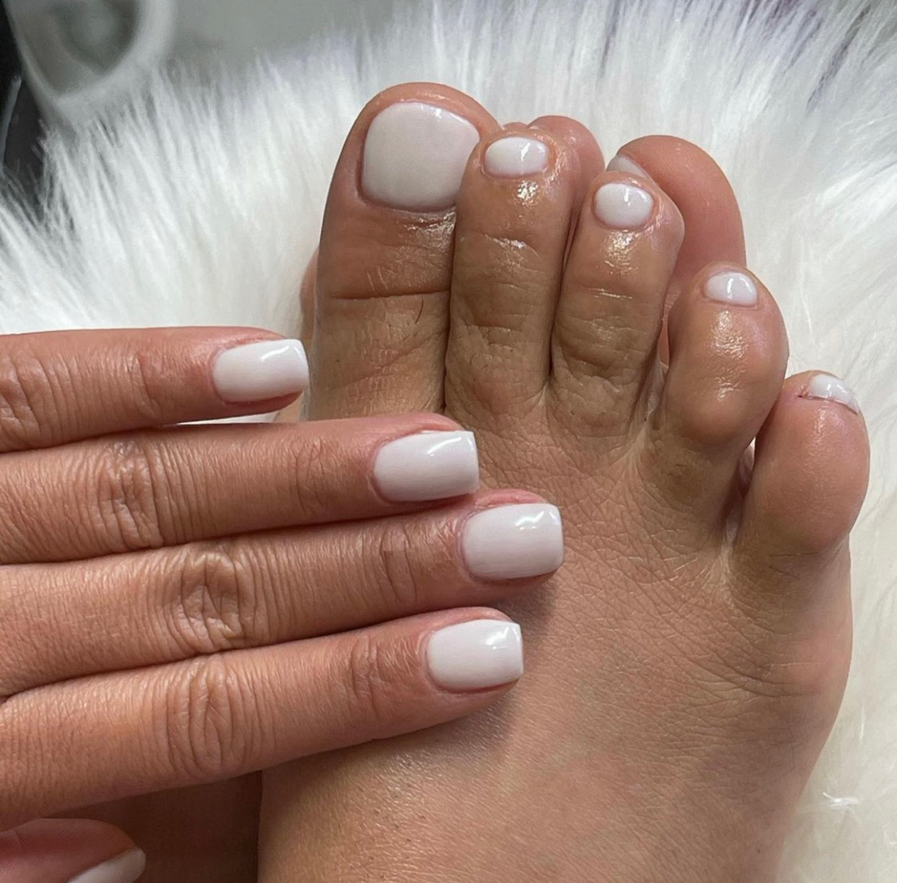 Gel Mani Pedi at Nails By Lina 239 in Naples, FL