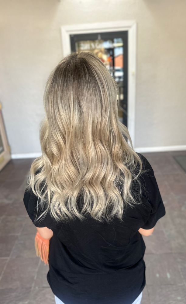 Full Head highlight MEDIUM length
