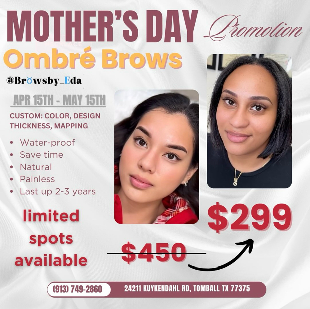 Mother’s Day Ombre Brows