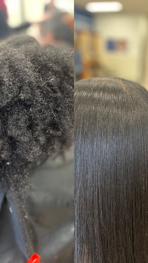 Keratin Straightening Treatment