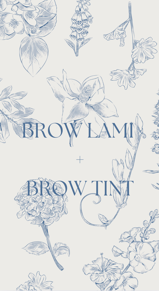 Brow Lami + Brow Tint + Brow Wax